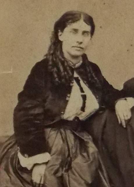Virginia "Jennie" Perkins, c. 1860. Courtesy Hampton Historical Society.